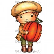 Luka With Pumpkin Stamp